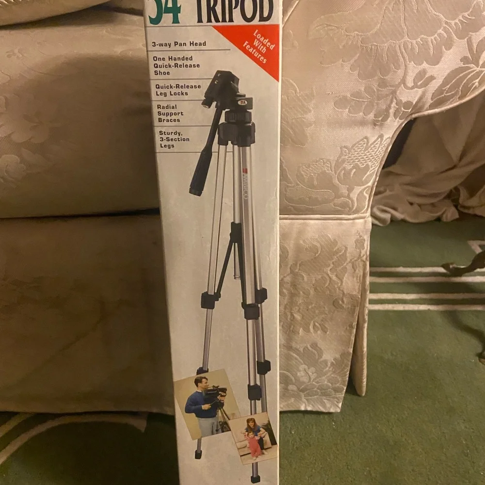 54”tripod. Brand new